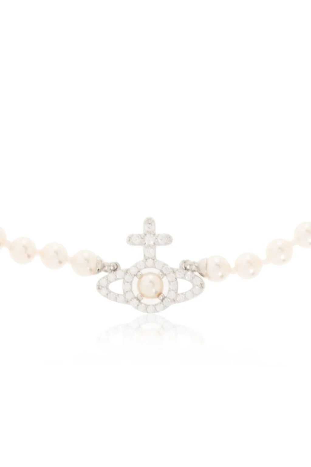 Vivienne Westwood Orb Pendant Embellished Necklace