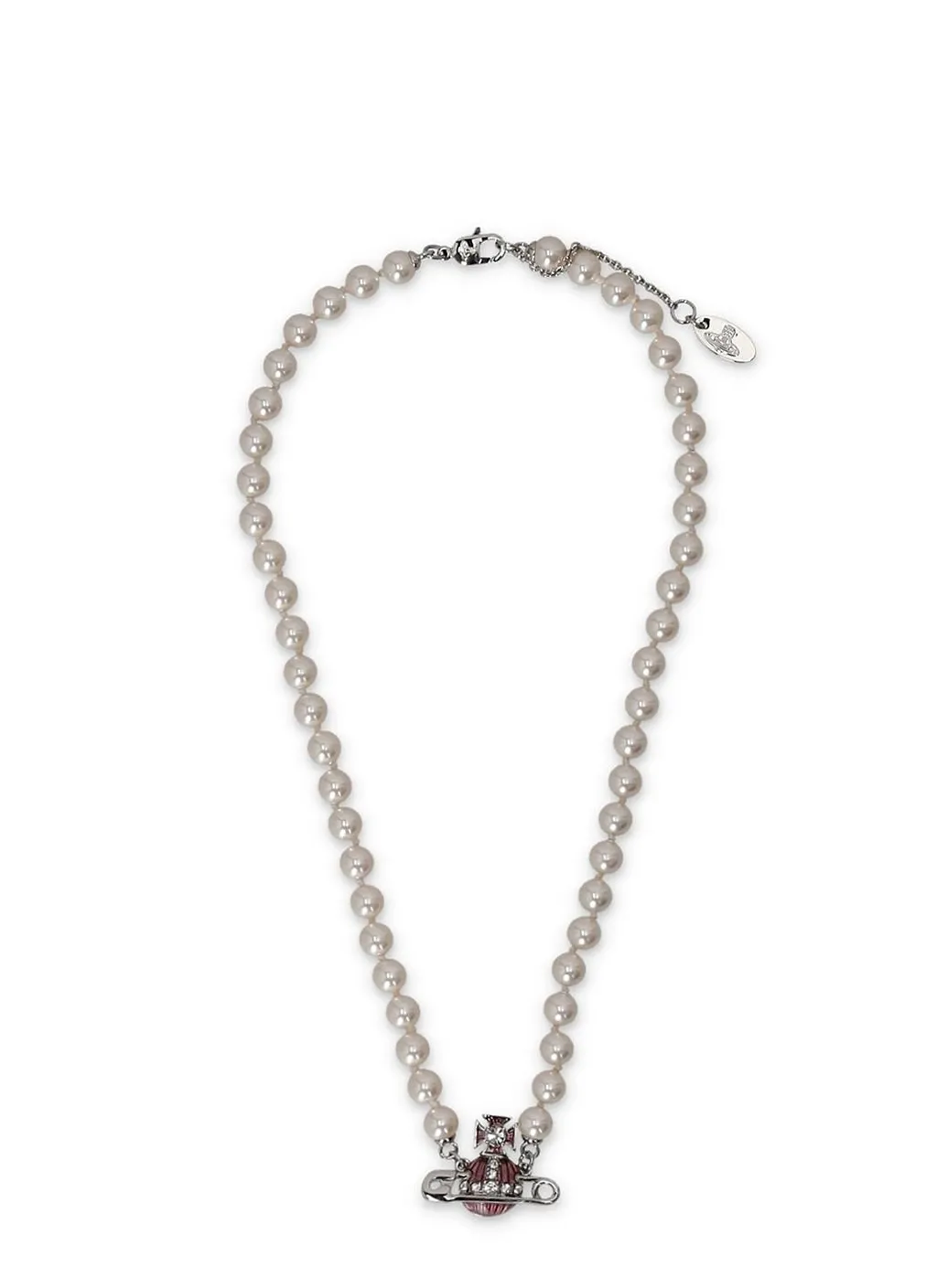Vivienne Westwood Orb Pendant Embellished Necklace