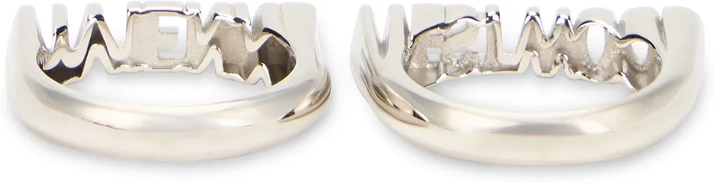 Vivienne Westwood Set Of Two Rings