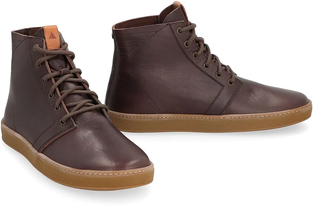 Volta Lace-Up High-Top Sneakers