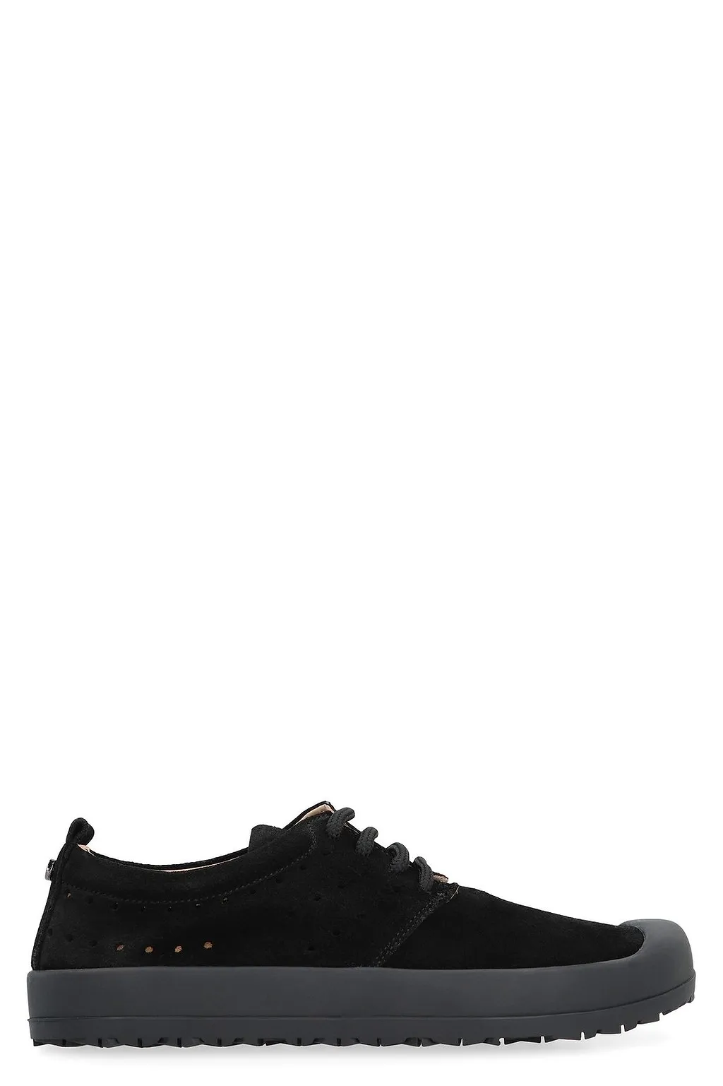 Volta Naked Round Toe Lace-Up Sneakers