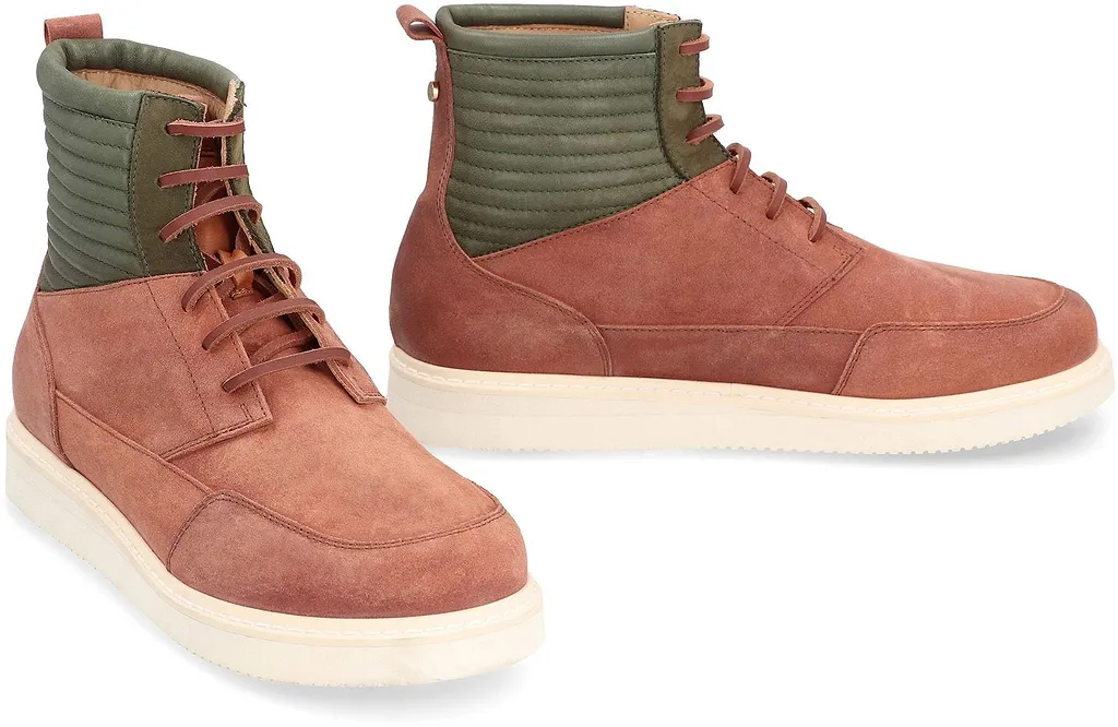 Volta Hunter Quilted High-Top Sneakers