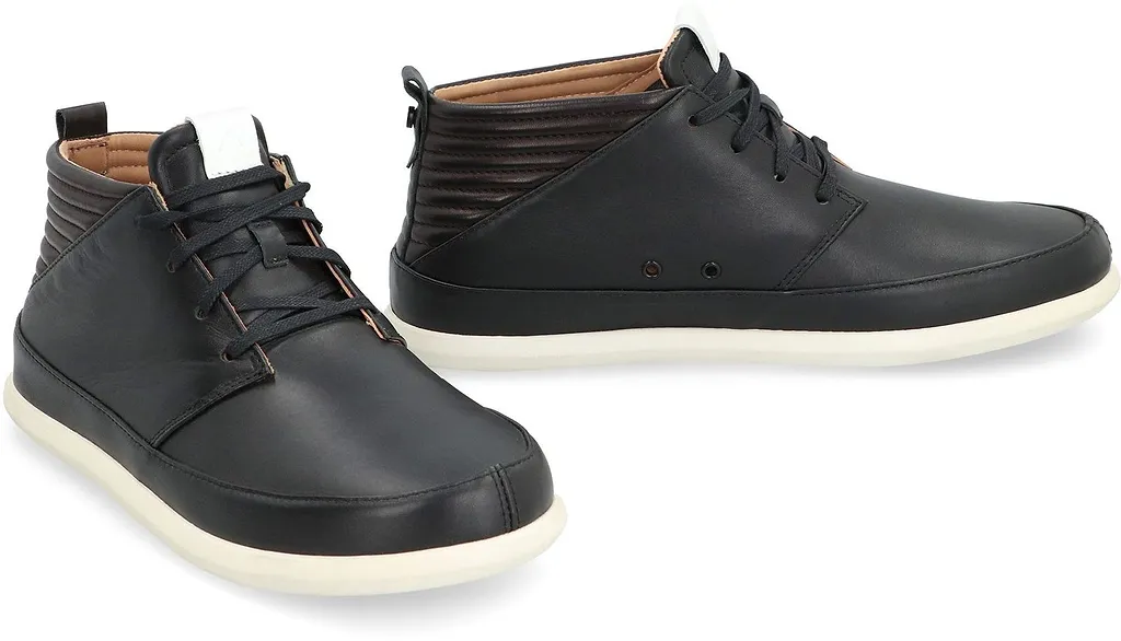 Volta Quilted Mid High-Top Sneakers