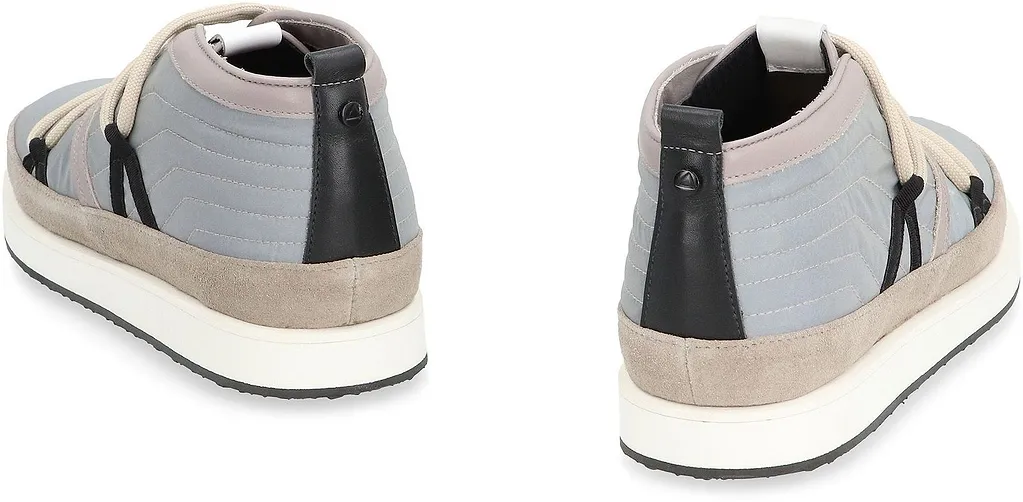 Volta Quilted Mid High-Top Sneakers