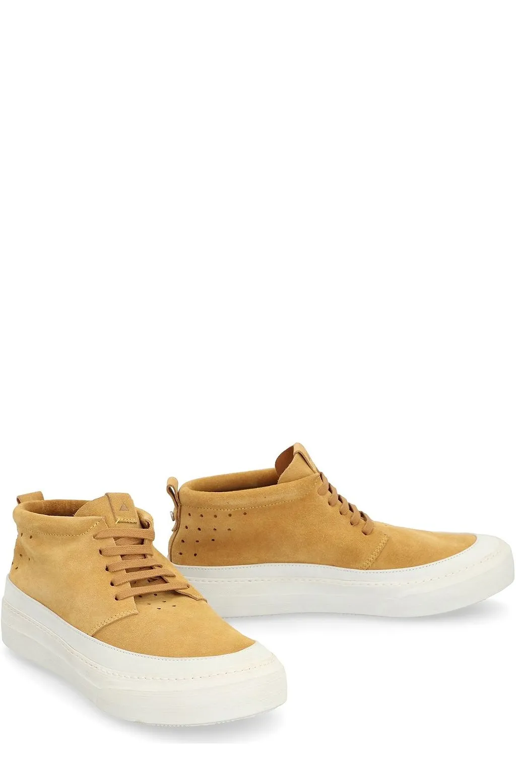 Volta Round Toe Lace-Up Sneakers