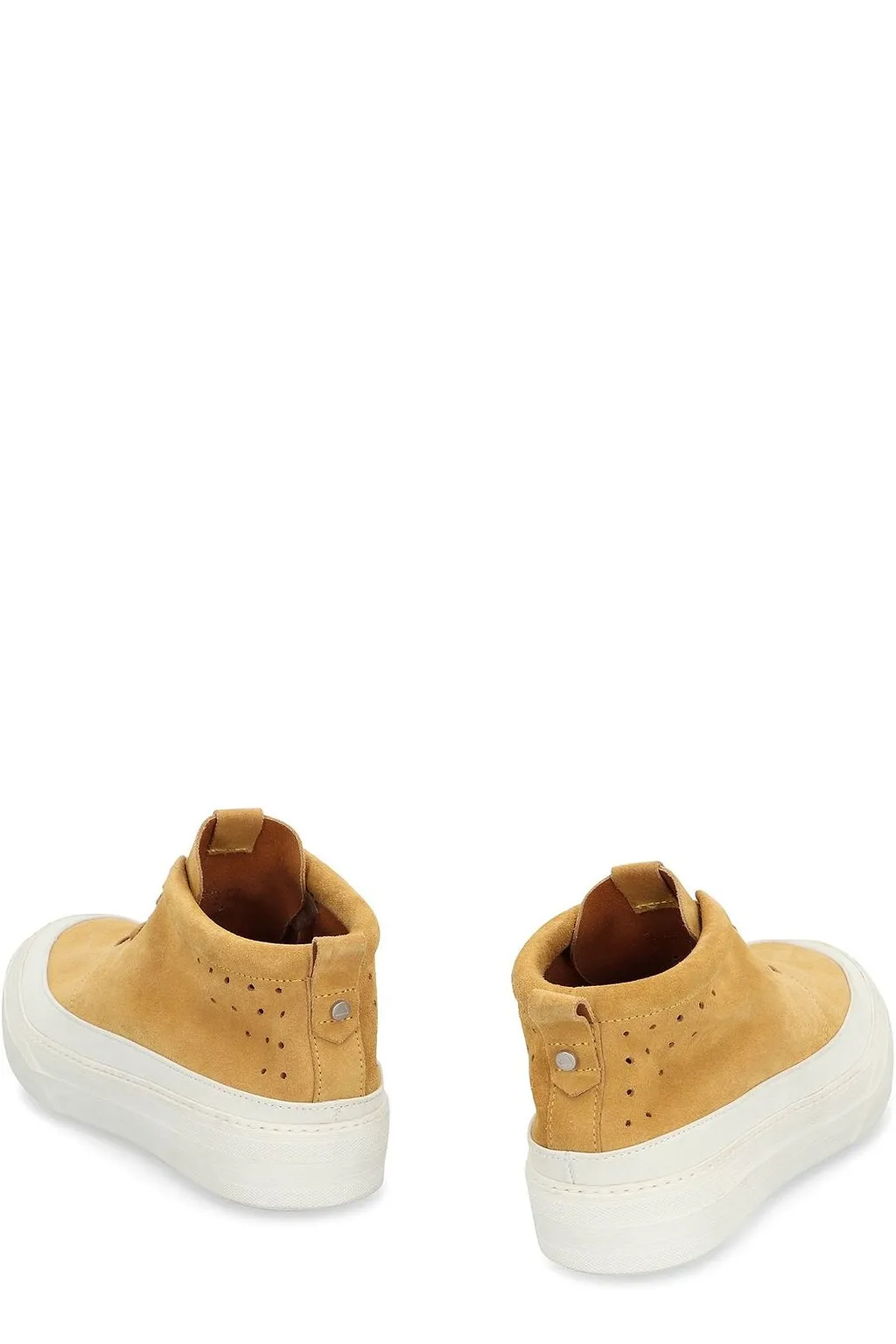 Volta Round Toe Lace-Up Sneakers
