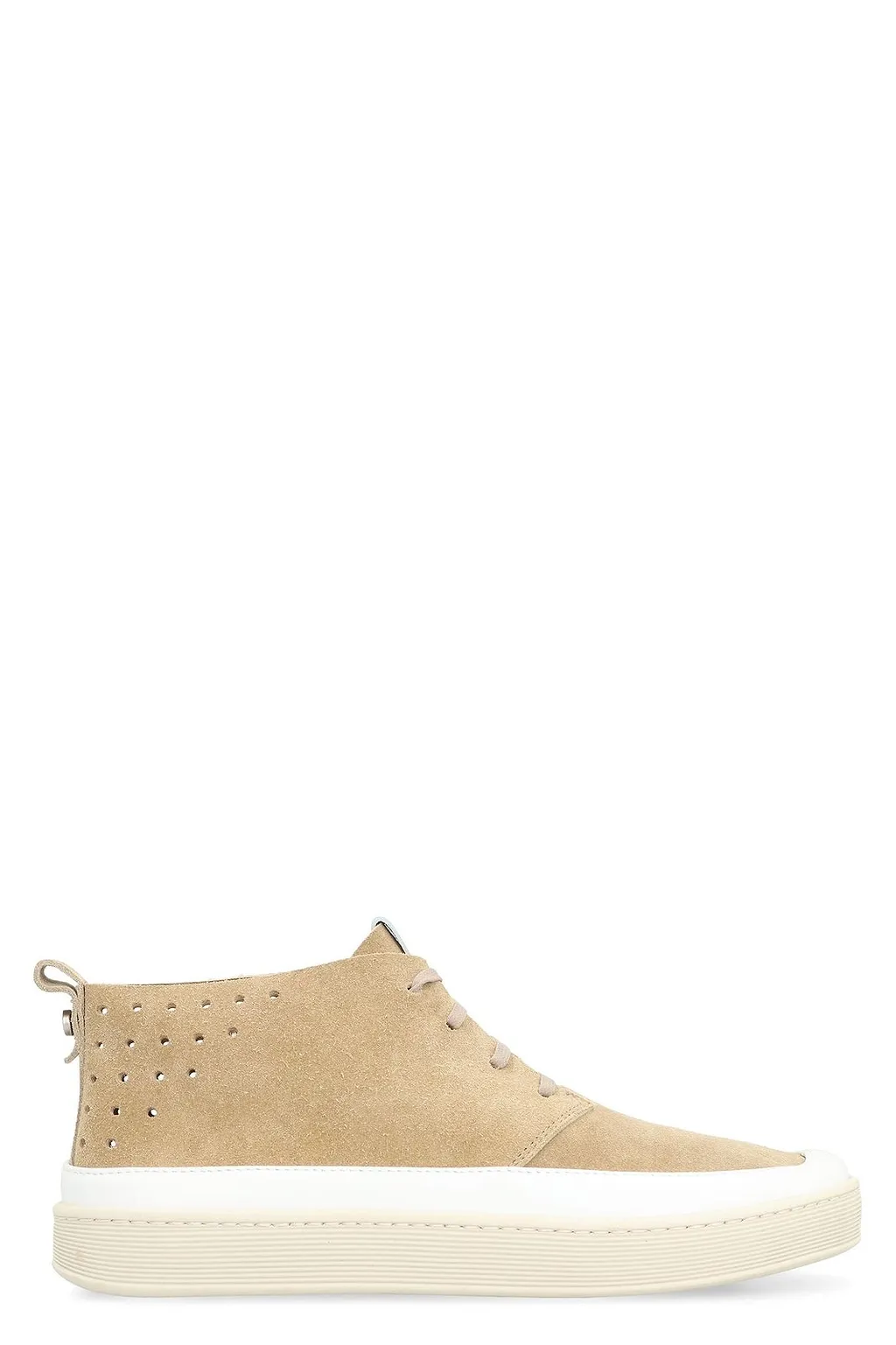 Volta Round Toe Lace-Up Sneakers
