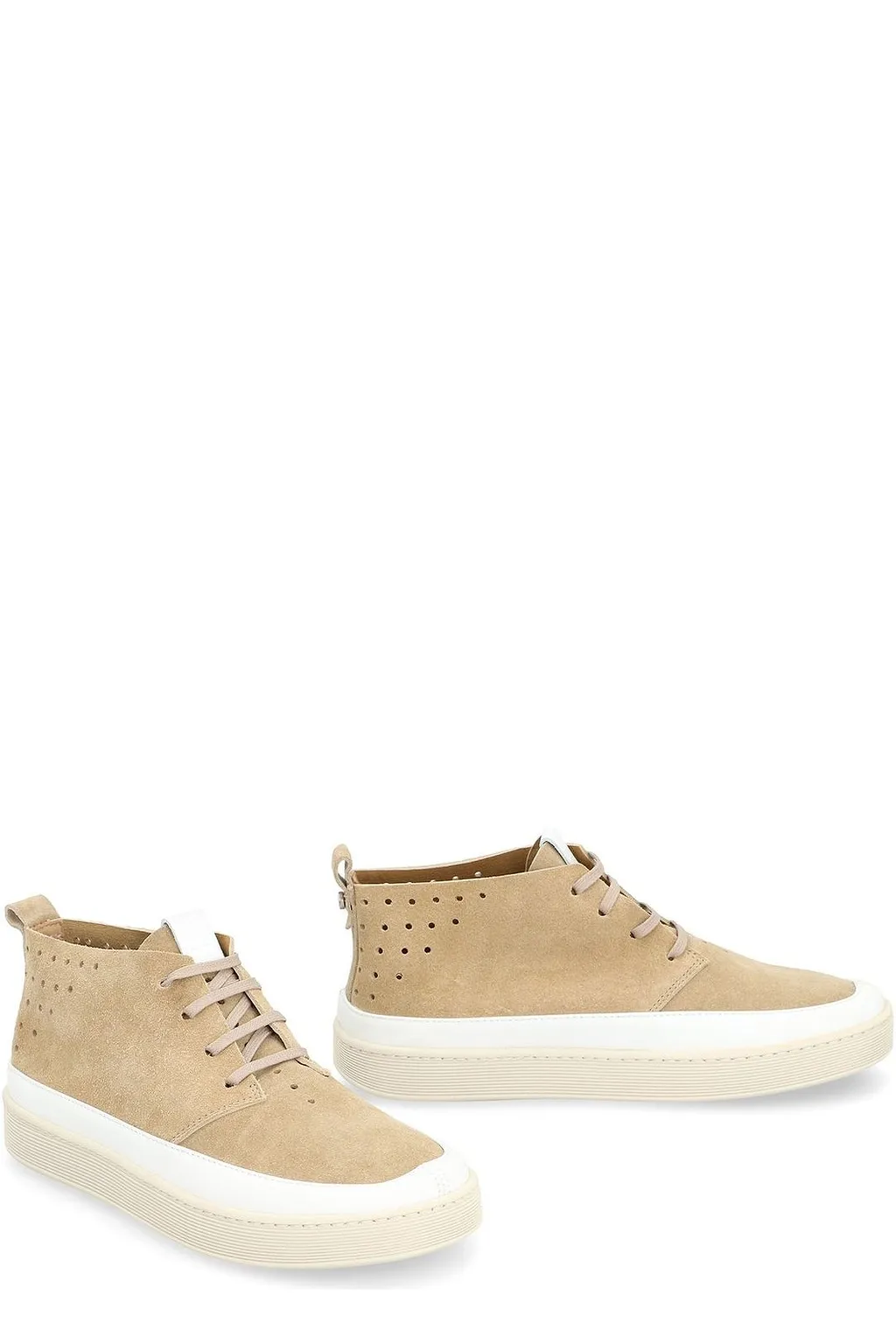 Volta Round Toe Lace-Up Sneakers
