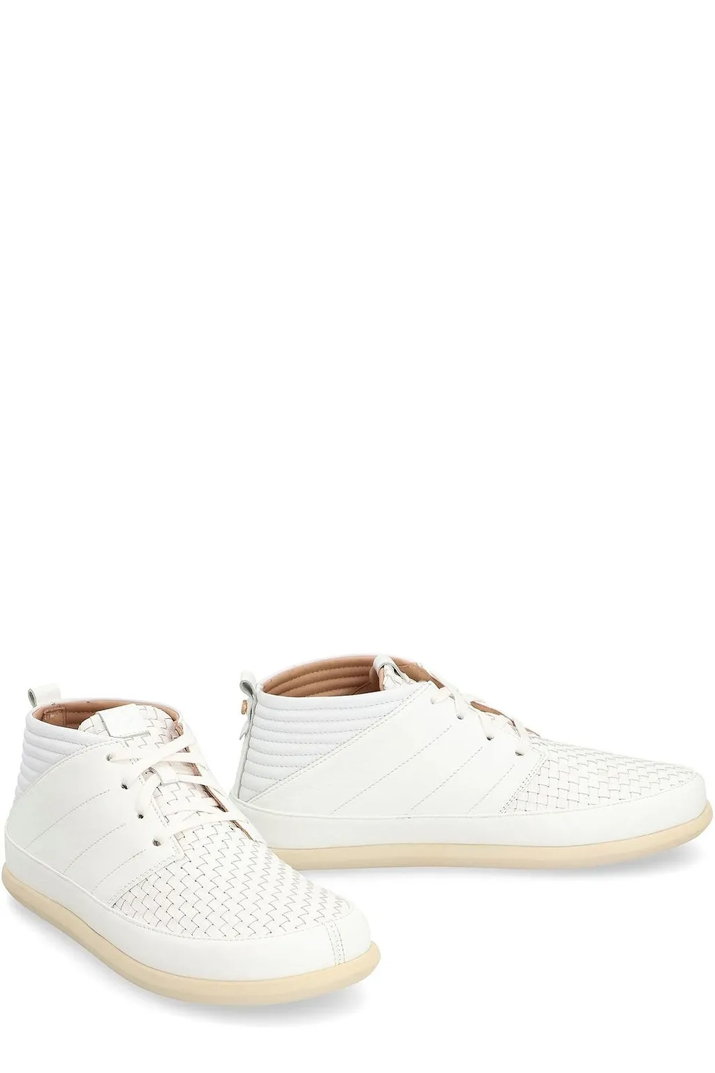 Volta Round Toe Lace-Up Sneakers