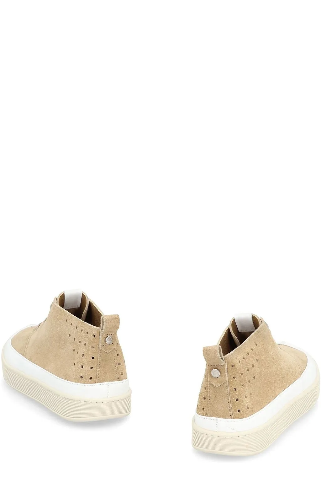 Volta Round Toe Lace-Up Sneakers