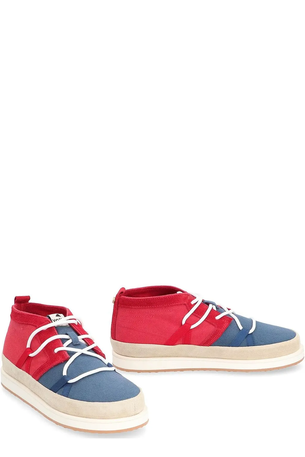 Volta Round Toe Lace-Up Sneakers