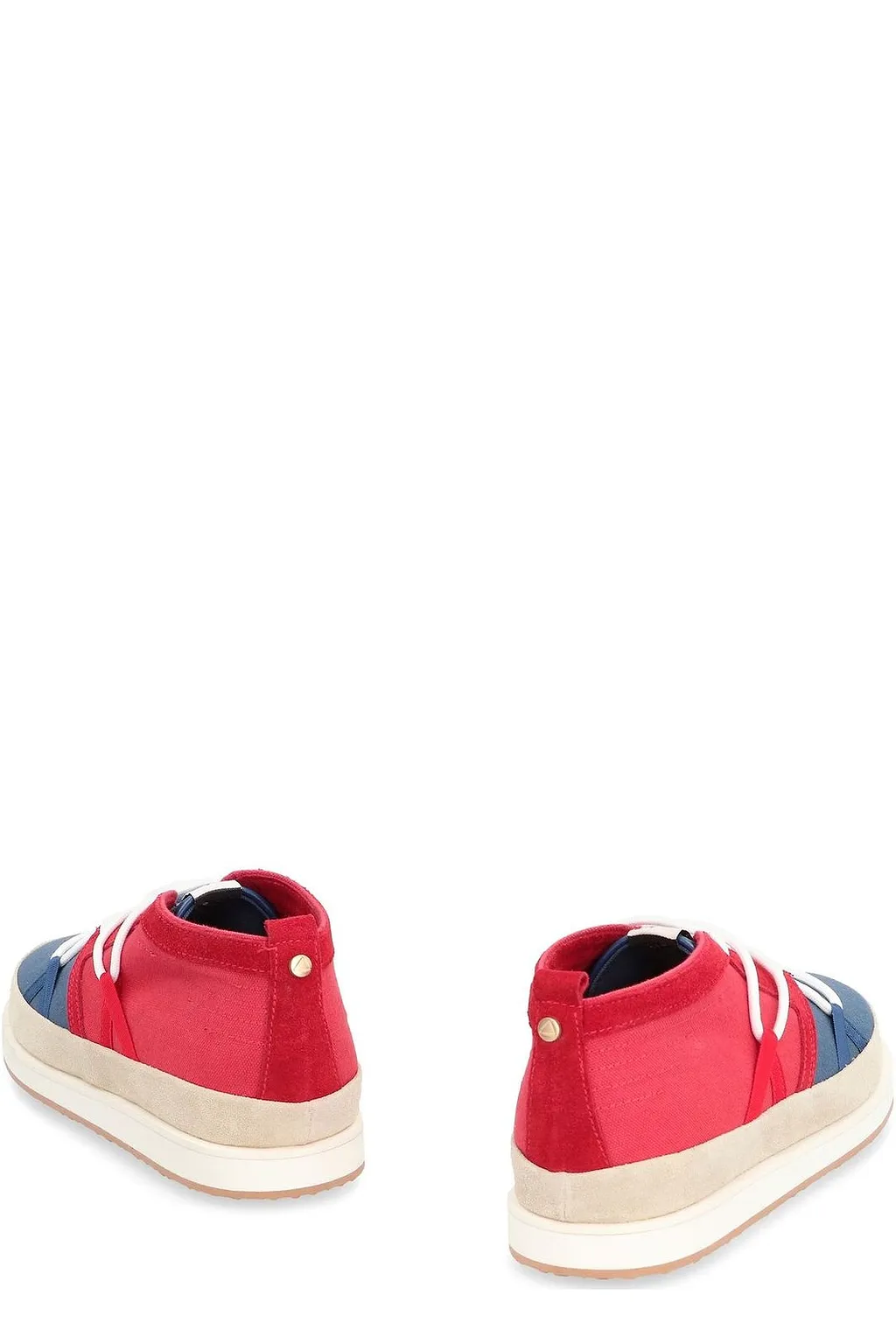 Volta Round Toe Lace-Up Sneakers