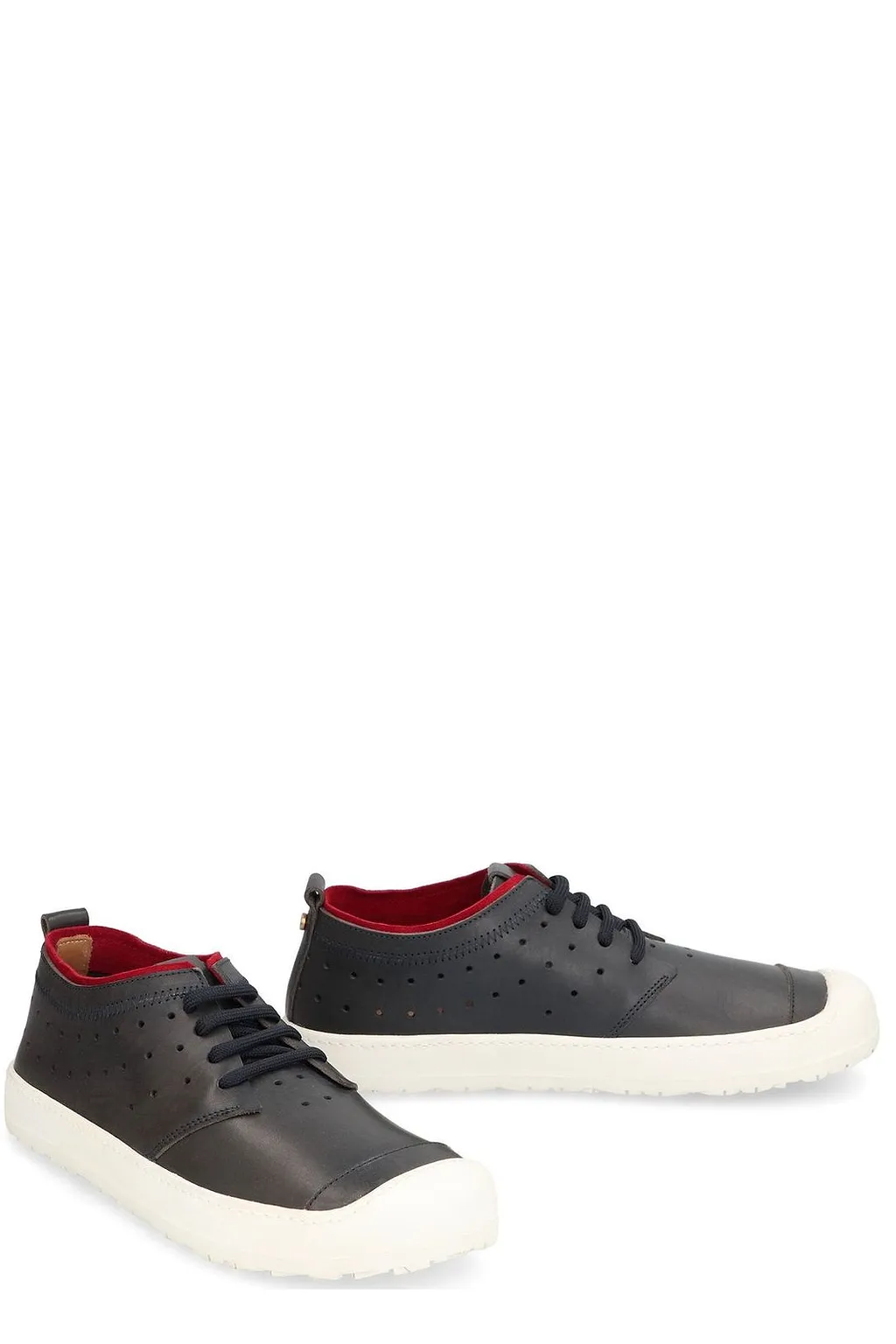 Volta Round Toe Lace-Up Sneakers