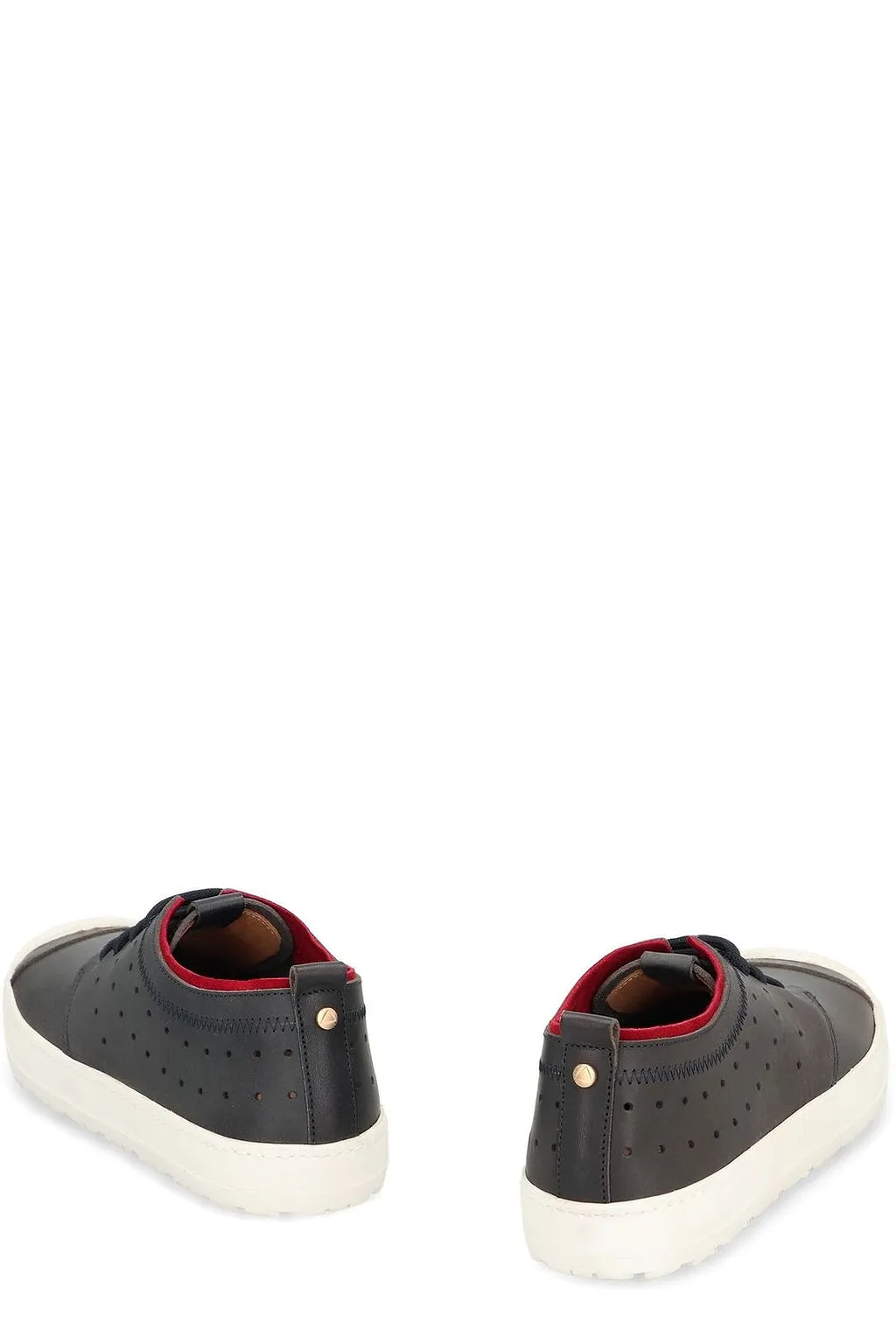 Volta Round Toe Lace-Up Sneakers