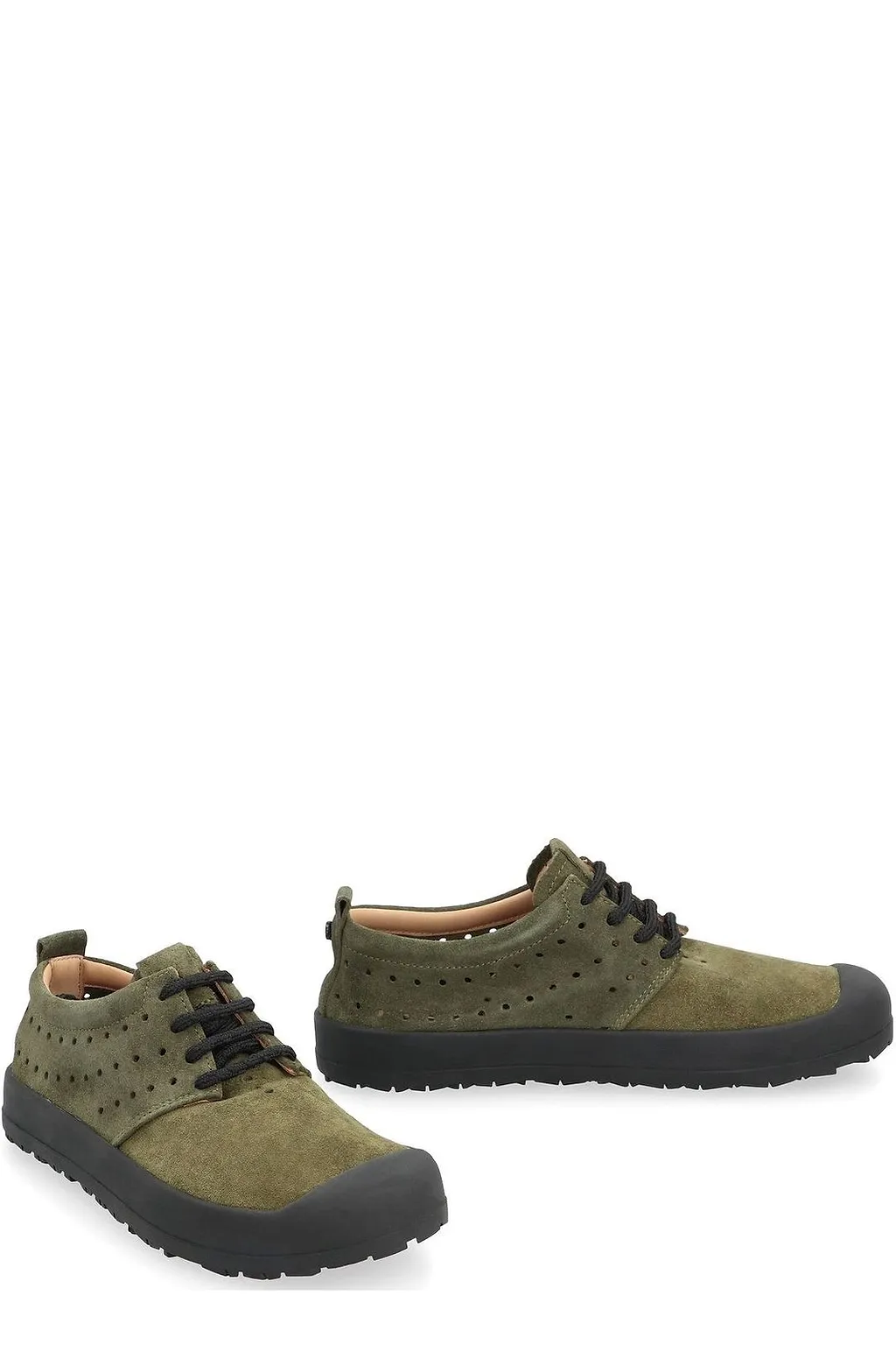 Volta Round Toe Low-Top Sneakers
