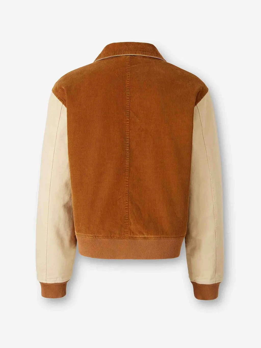 Wales Bonner Contrast-Sleeve Corduroy Jacket