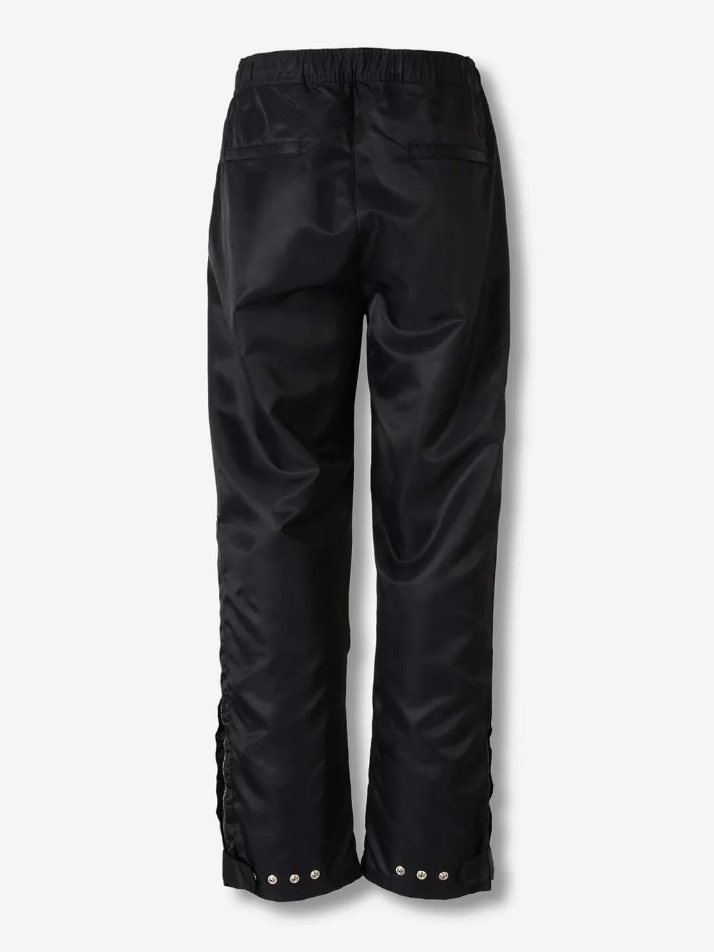 Wales Bonner Satin Snap-Hem Joggers