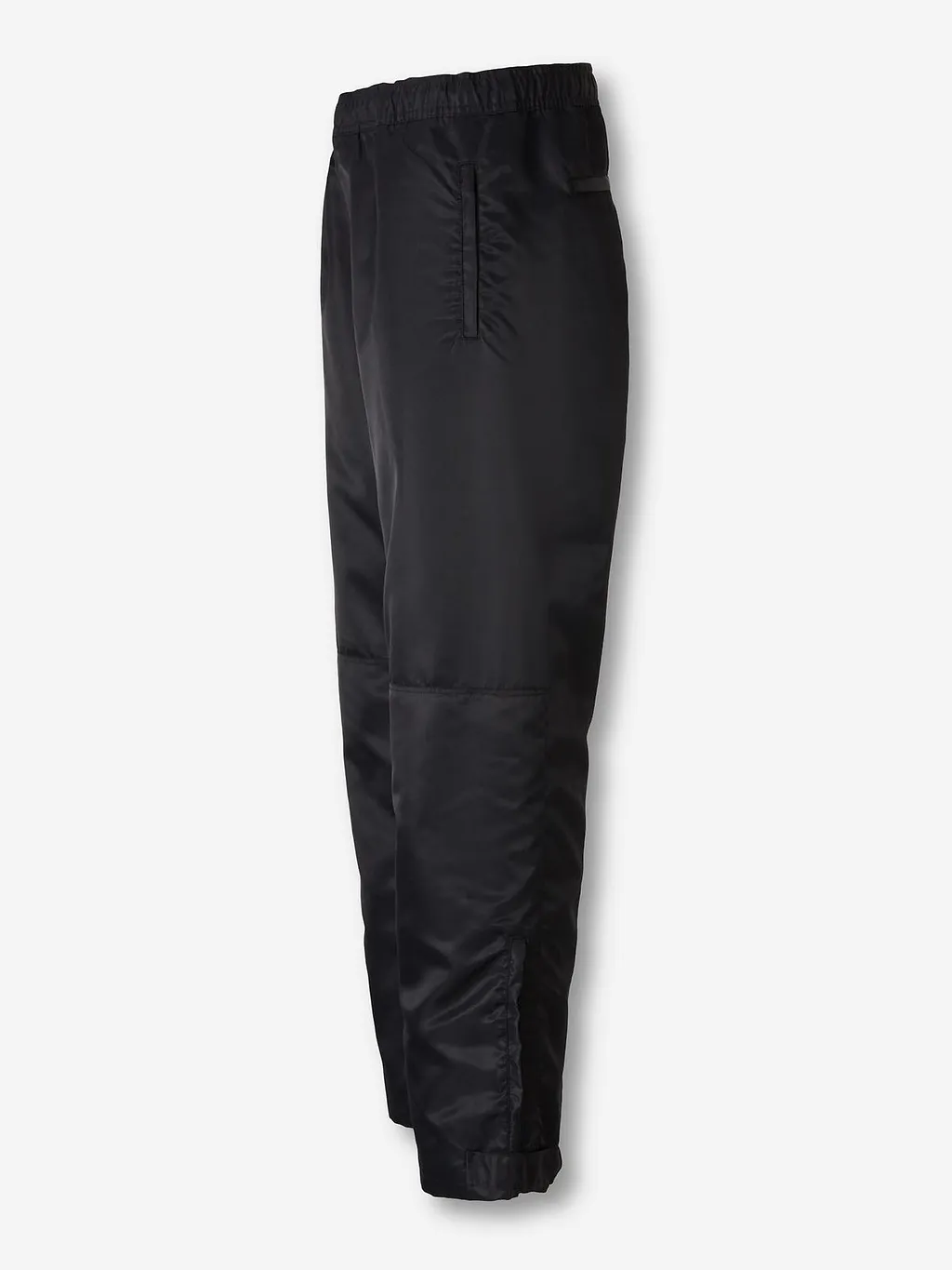 Wales Bonner Satin Snap-Hem Joggers