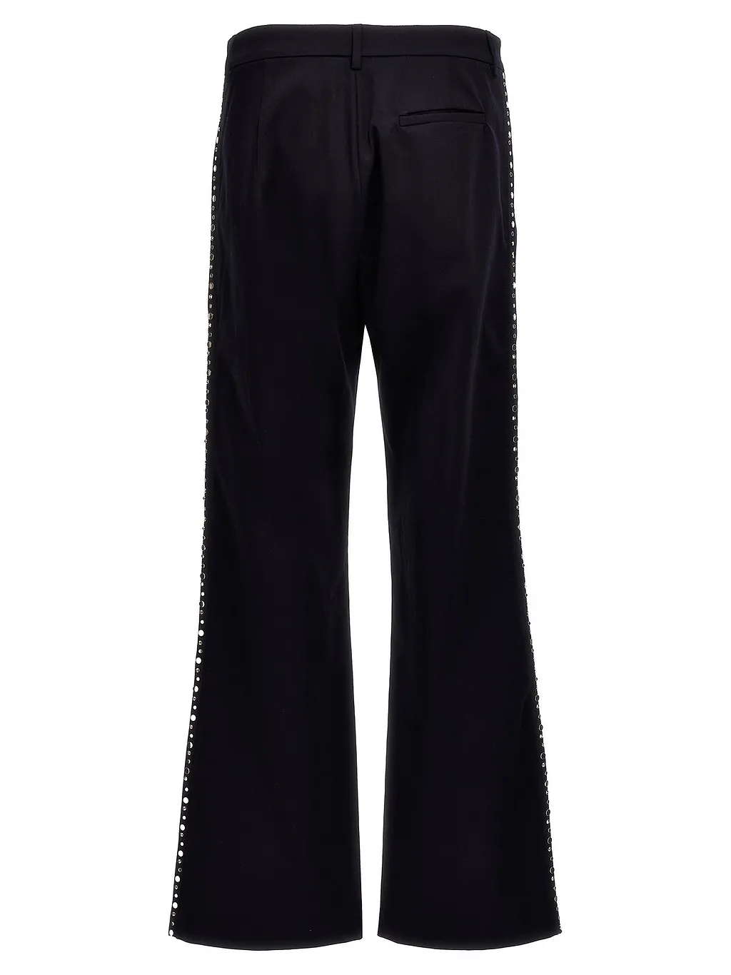 Wales Bonner Studded Trim Flared Tailored Trousers