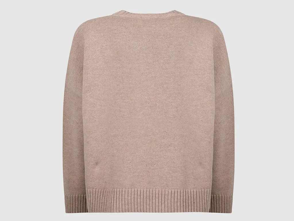 Weekend Max Mara Dog Jacquard Knitted Sweater