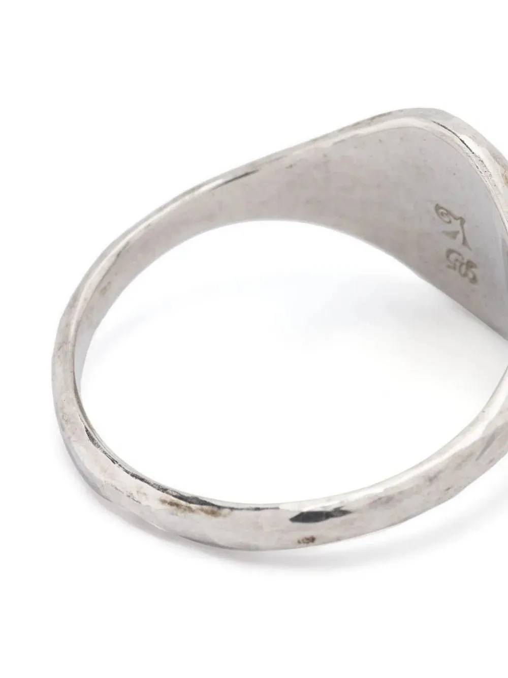 Werkstatt:MÜNchen Classic Hammered Signet Ring