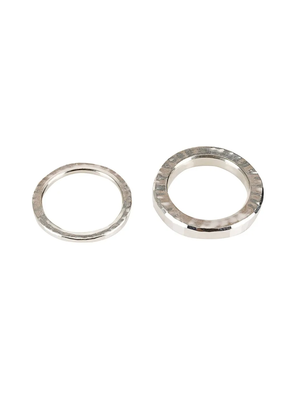 Werkstatt:MÜNchen Hammered 4 Combination Rings