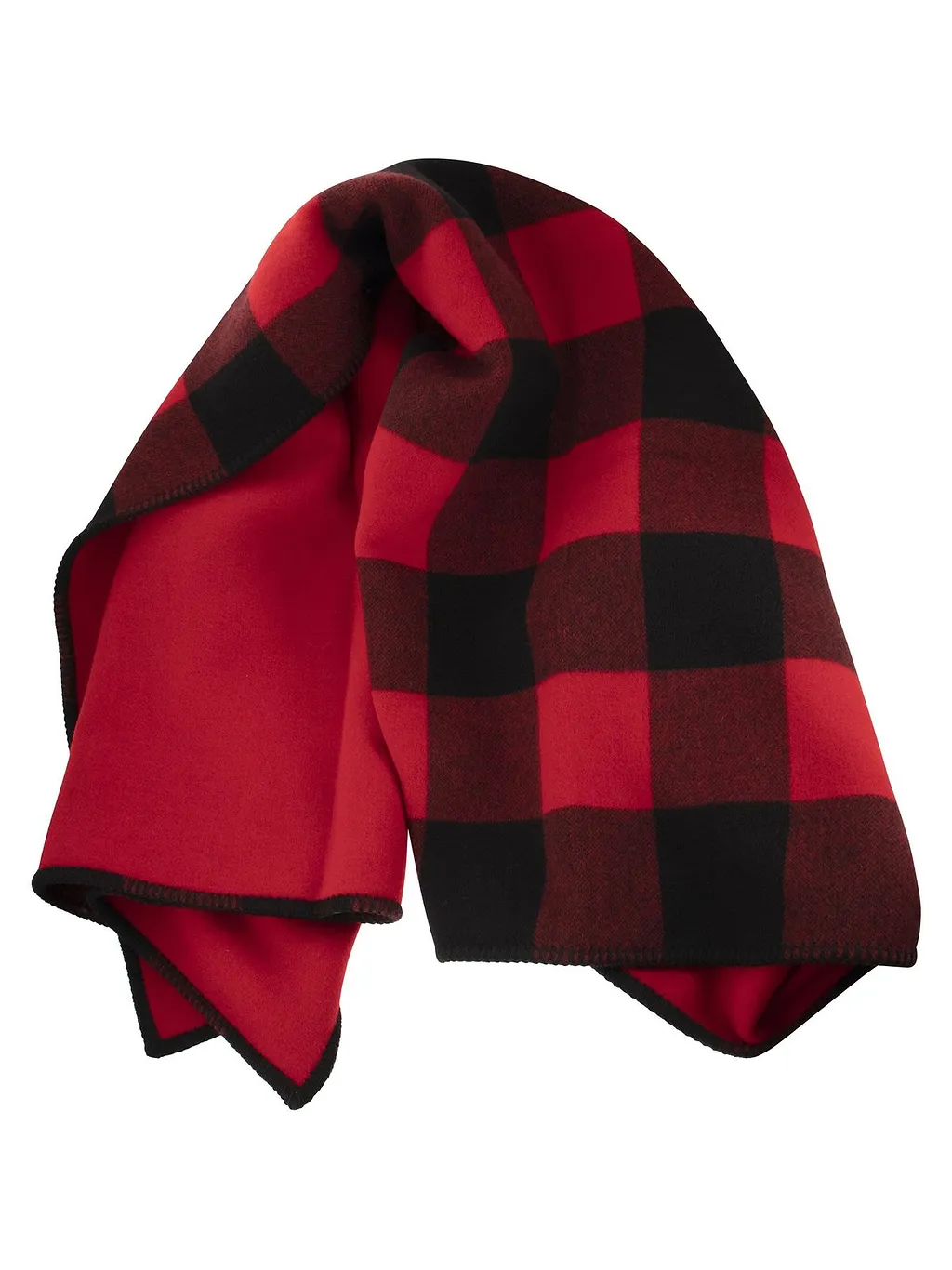 Woolrich Checked Knit Scarf