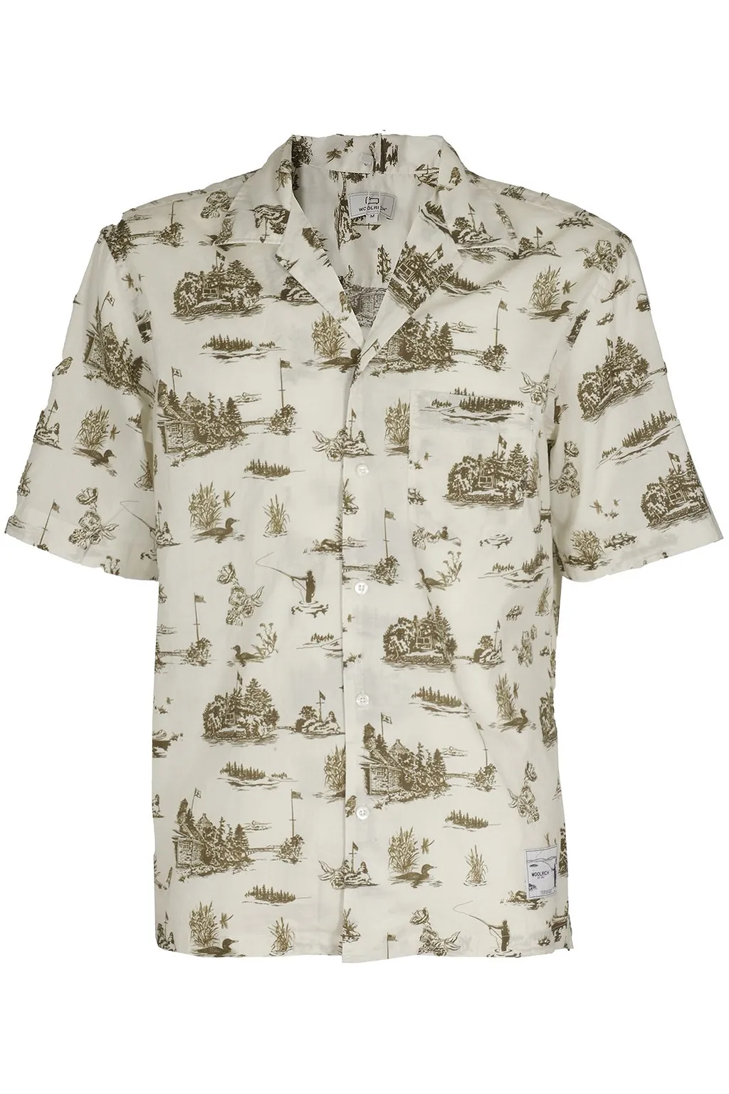 Woolrich Graphic Printed Buttoned Shirt