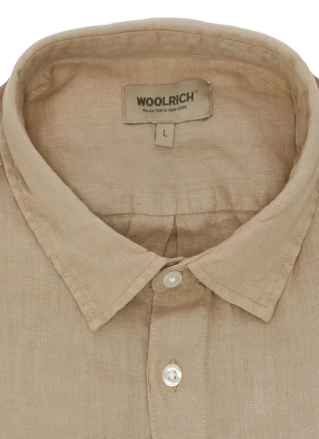 Woolrich Linen Long-Sleeve Shirt