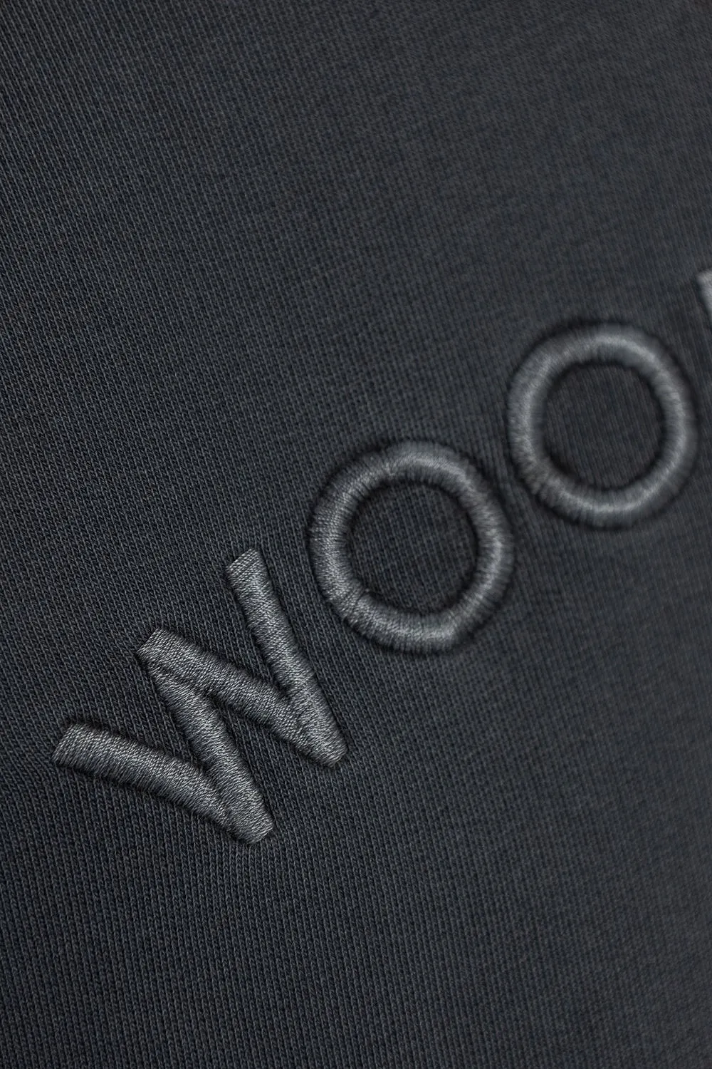 Woolrich Logo-Embroidered Long-Sleeved Sweatshirt