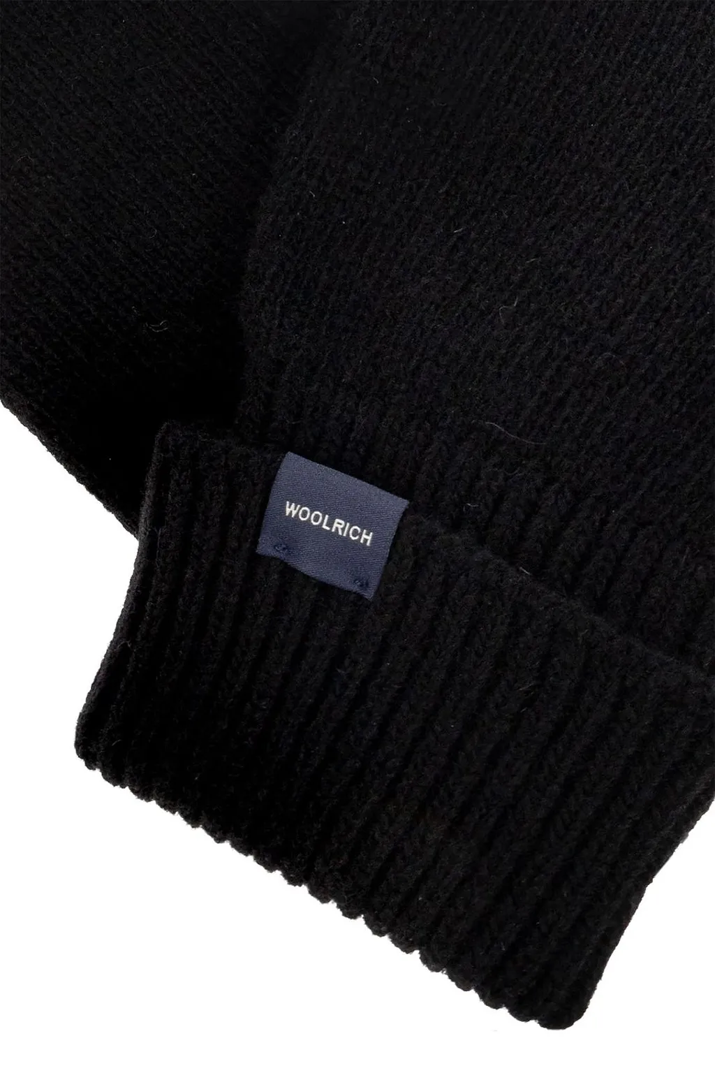 Woolrich Logo Patch Knit Gloves