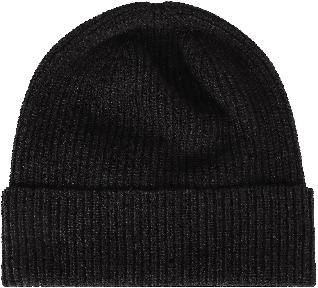 Woolrich Logo Patch Knitted Beanie