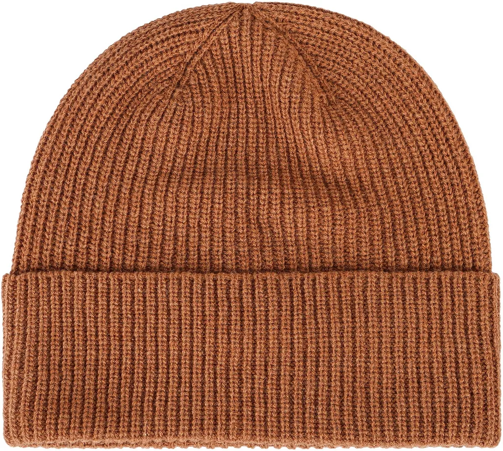 Woolrich Logo Patch Knitted Beanie