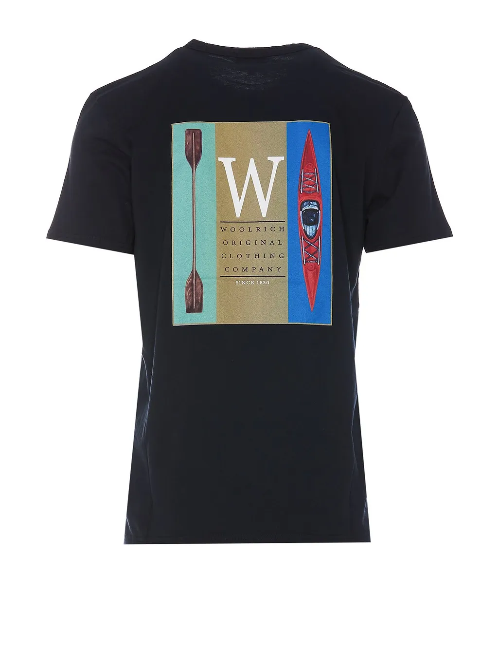 Woolrich Logo Printed Crewneck T-Shirt