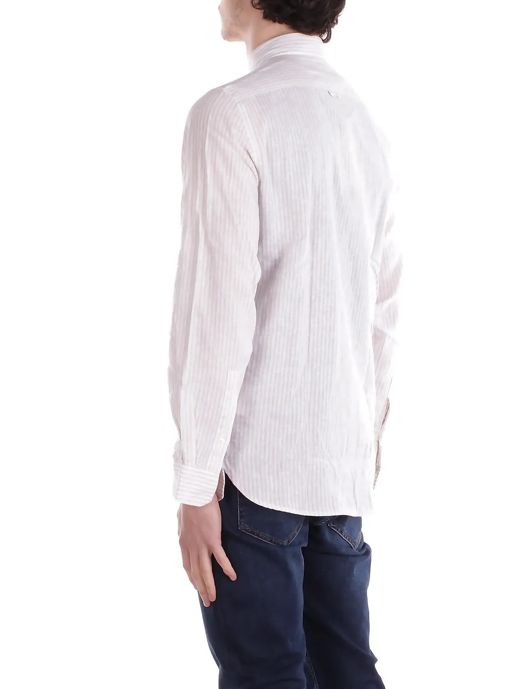 Woolrich Long Sleeved Striped Shirt