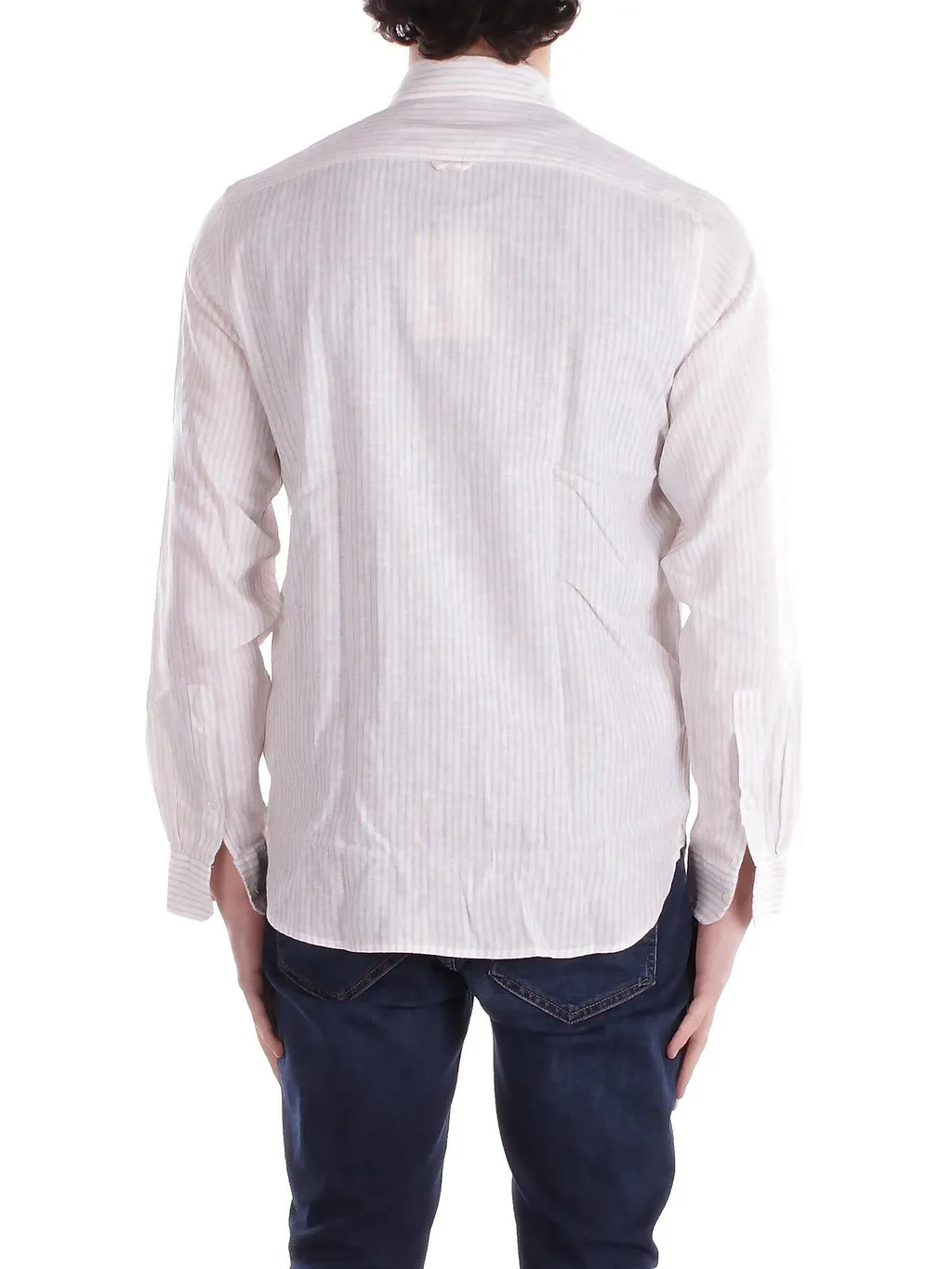Woolrich Long Sleeved Striped Shirt