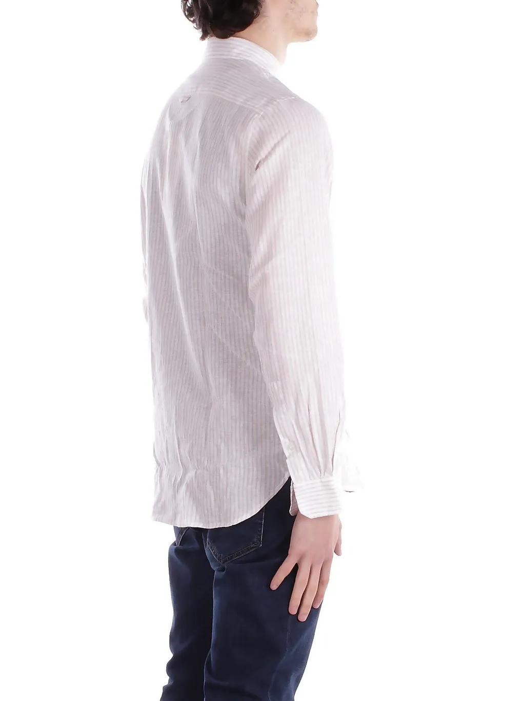 Woolrich Long Sleeved Striped Shirt
