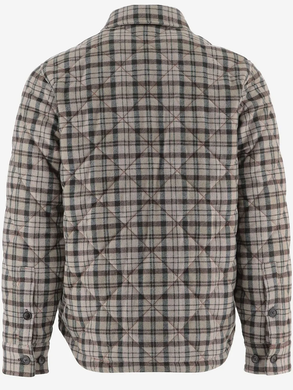 Woolrich Quilted Check Overshirt