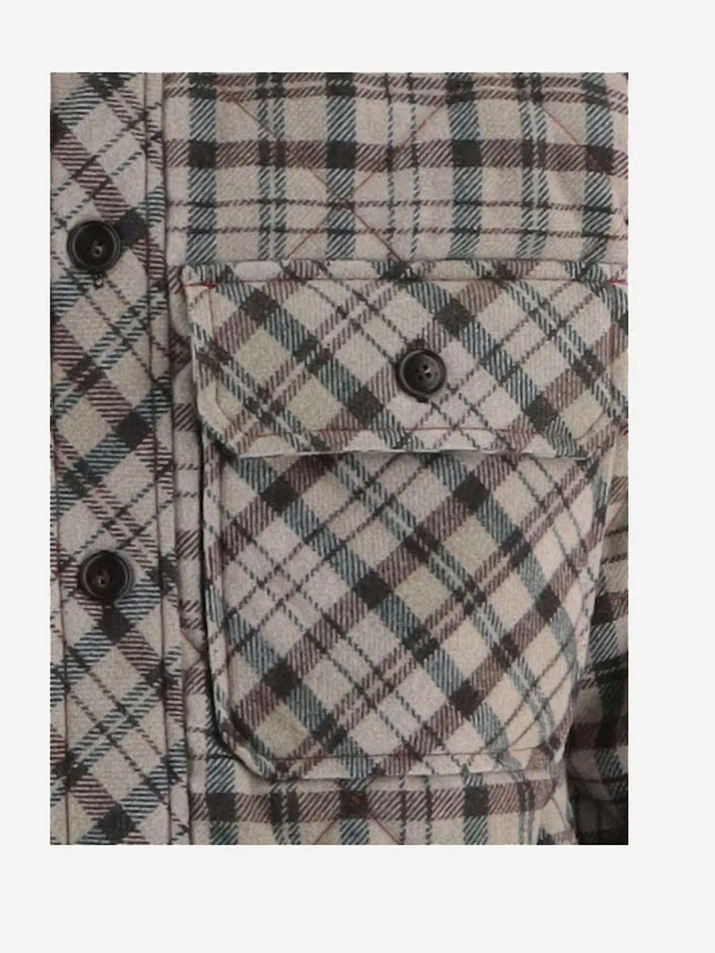 Woolrich Quilted Check Overshirt