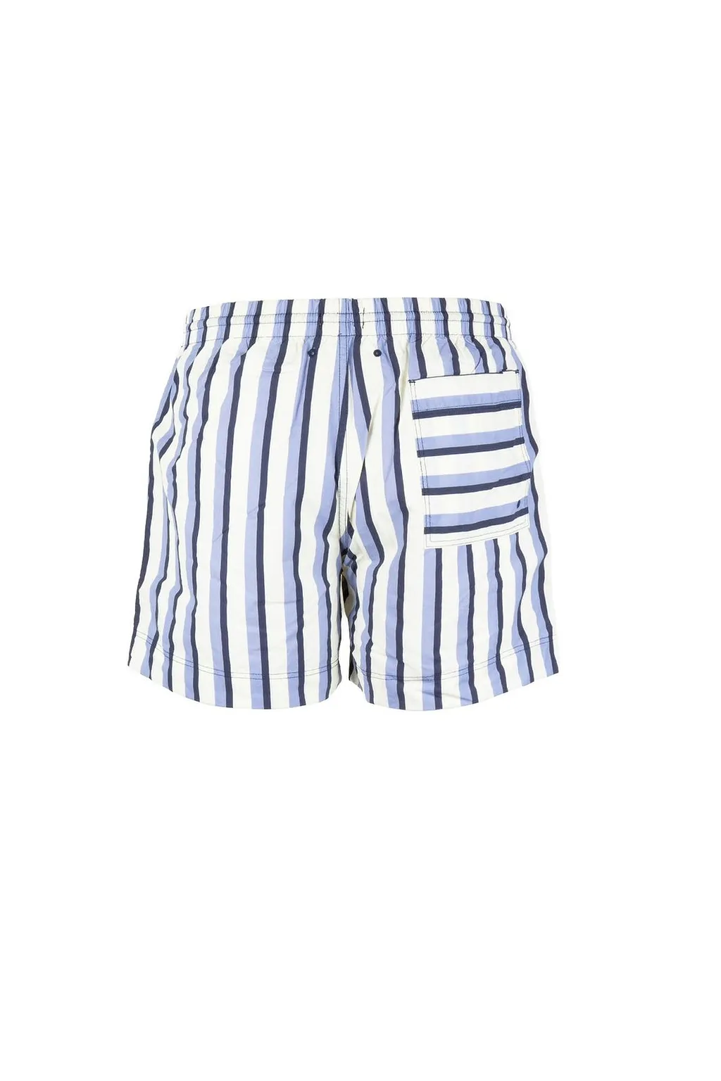 Woolrich Striped Drawstring Swim Shorts