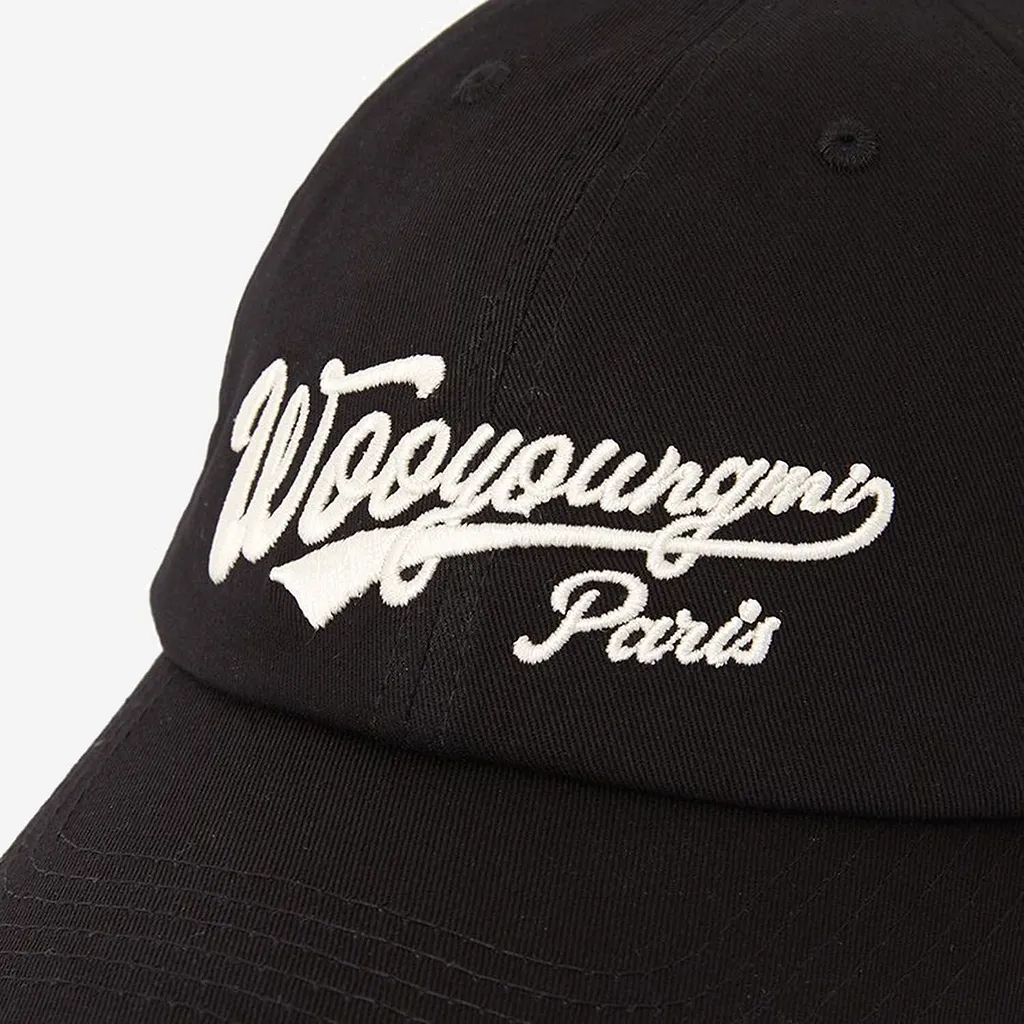 Wooyoungmi Embroidered Logo Baseball Cap