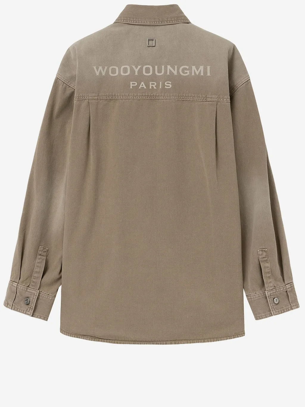 Wooyoungmi Patch-Pocket Logo Shirt