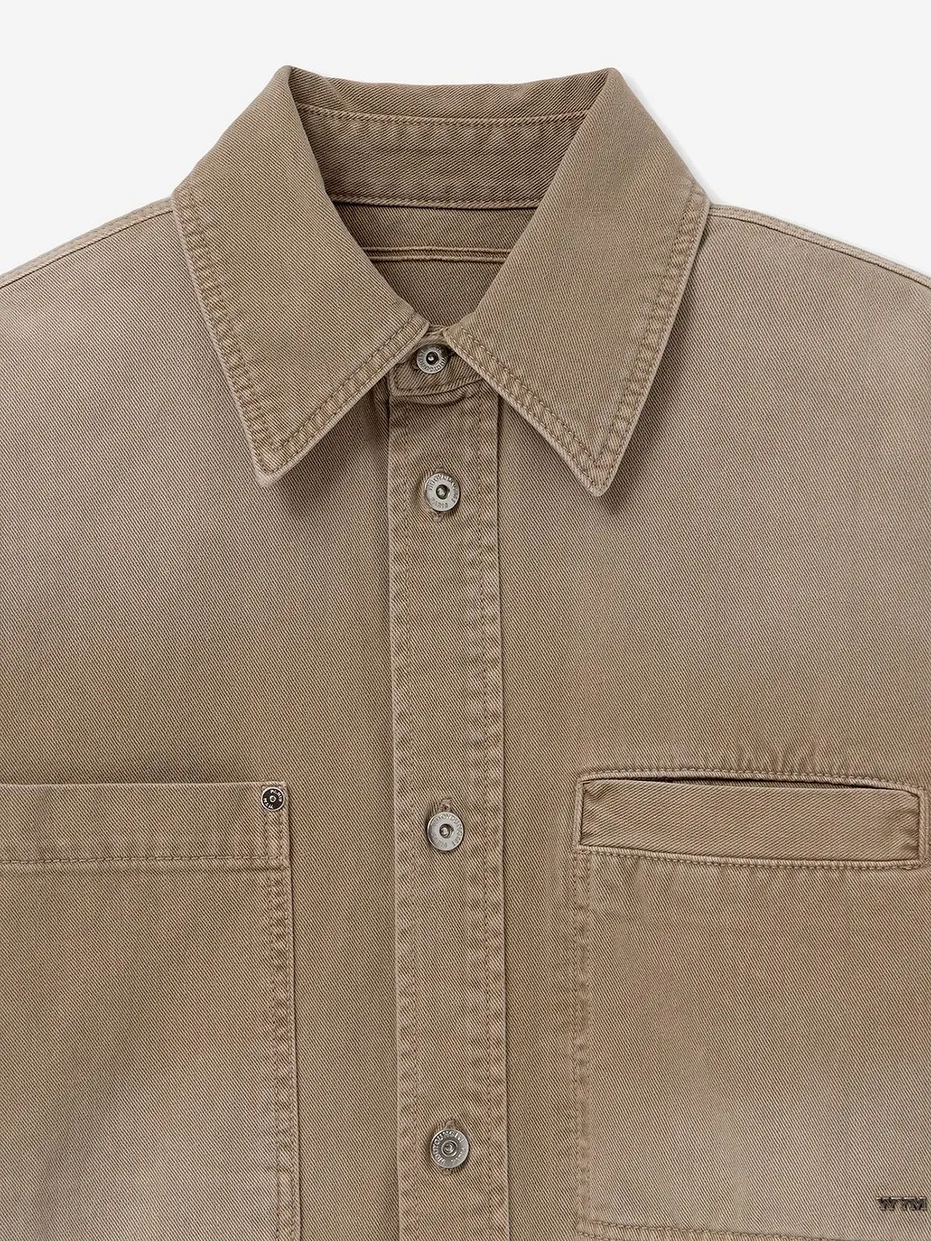 Wooyoungmi Patch-Pocket Logo Shirt