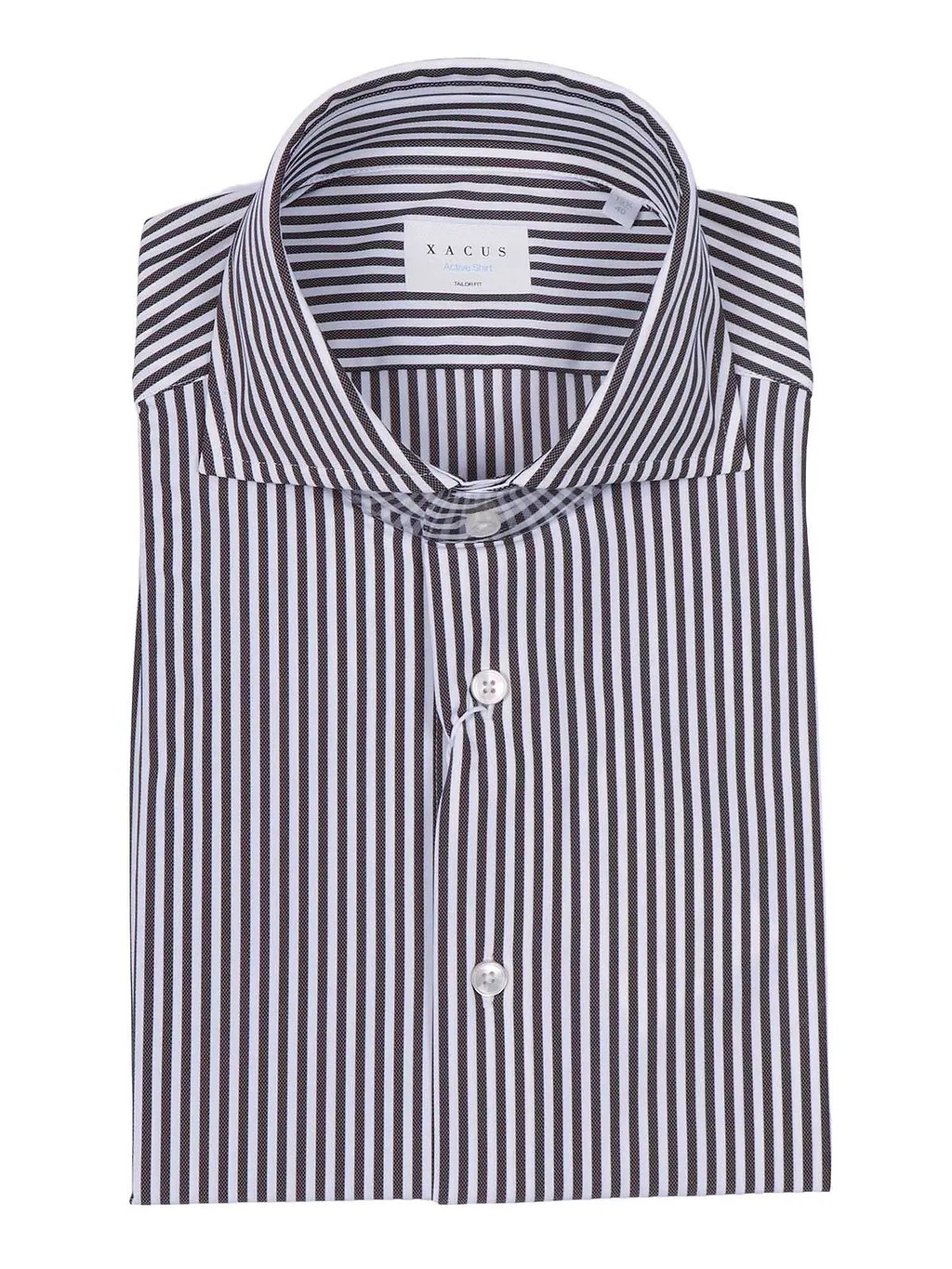 Xacus Active Long-Sleeved Striped Shirt