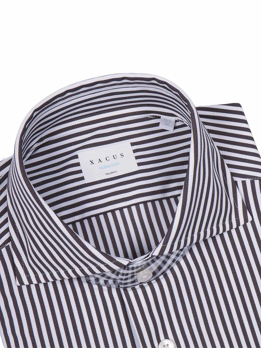 Xacus Active Long-Sleeved Striped Shirt