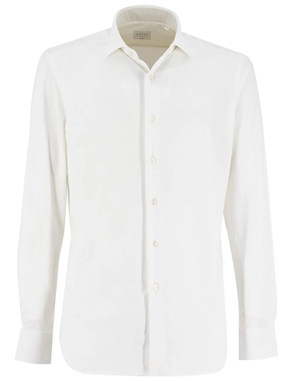 Xacus Fitted French-Collar Shirt