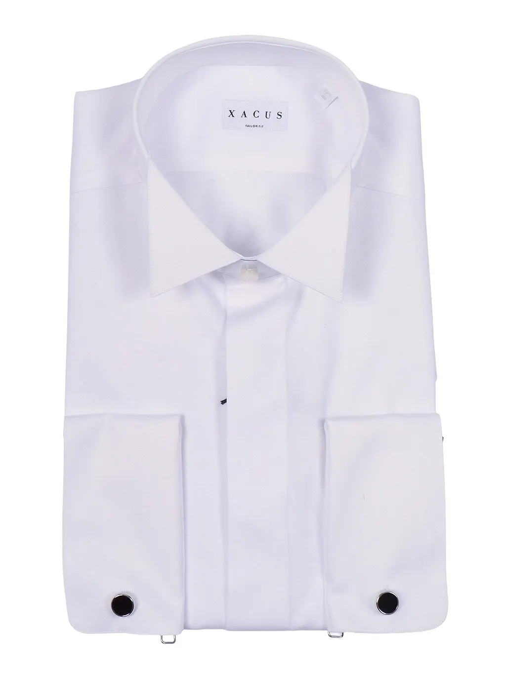 Xacus Cufflink-Detailed Button-Up Shirt