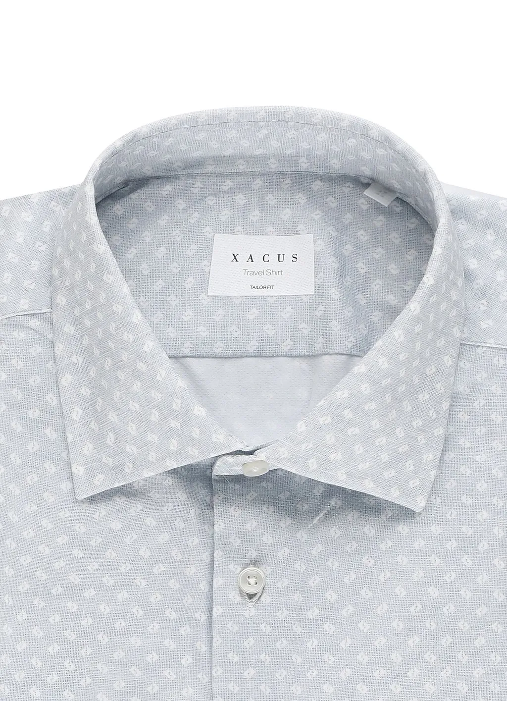 Xacus Geometric Pattern Shirt