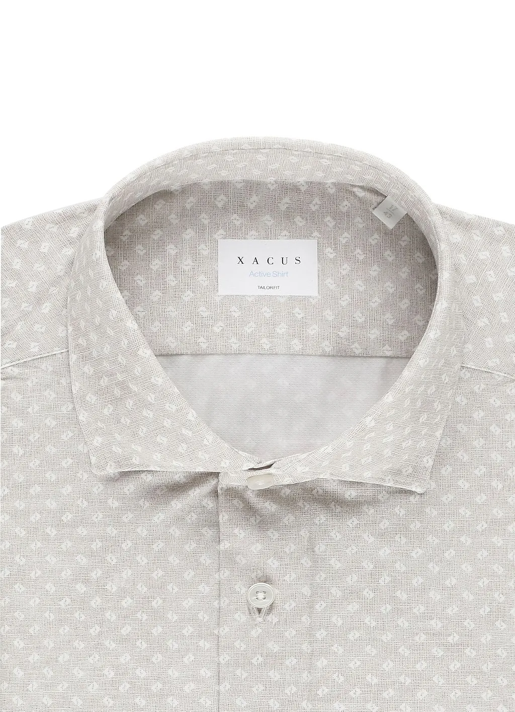 Xacus Geometric Print Shirt