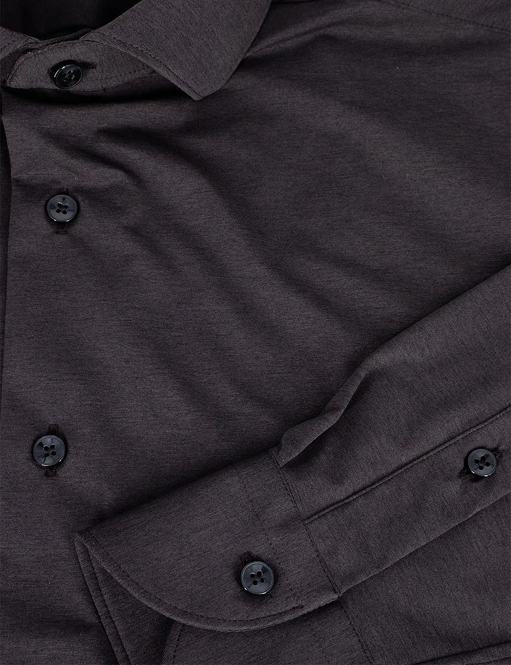 Xacus Long Sleeve Semi French Collar Shirt